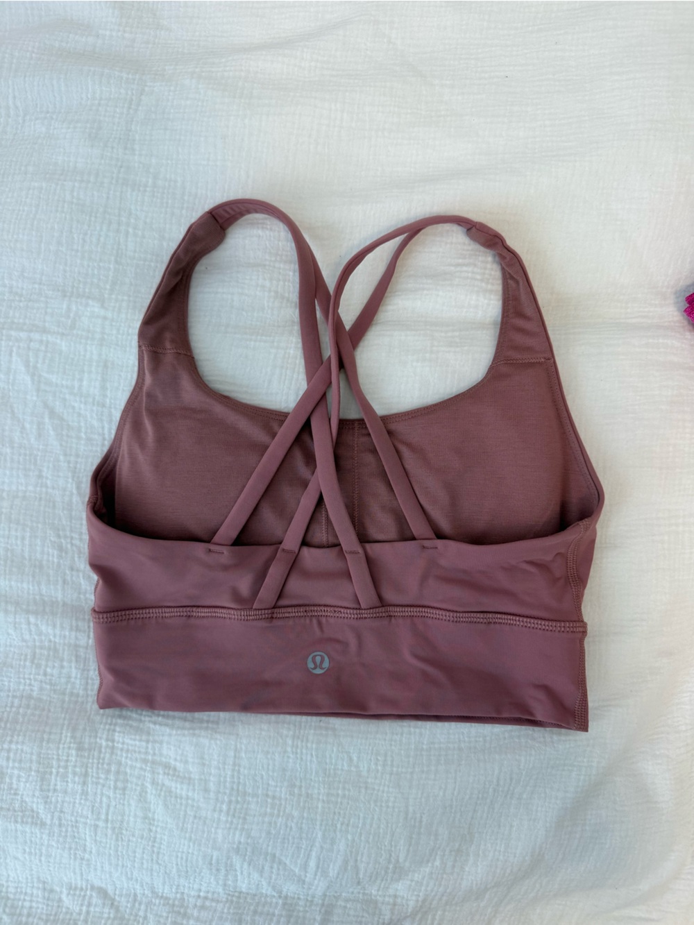 lululemon athletica Cross-Back Low Support Sports Bra - Dusty Mauve